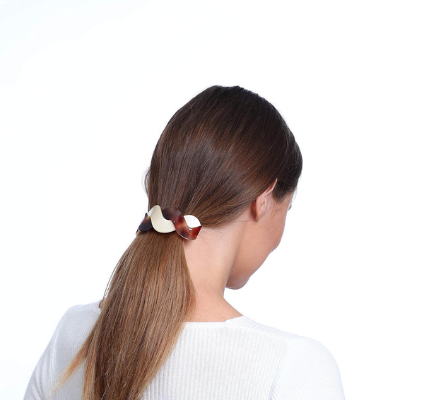 Large Hair Clips (3 Count) - Elegant French Barrettes for Thick Hair, 3pcs Retro Hair Accessories for Women Daily Wear