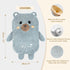 Toxin 2L Hot Water Bottle wtih Cover, Hot Water Bag, Rubber Warm Hot Water Bottles Pouch with Soft Waist Cover