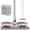 MAYSHINE Microfiber Hardwood Floor Wet and Dry Dust Mop - 360 Spin Mop System with 5 Reusable Pads