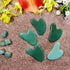 Large Gua Sha Heart Natural Jade Stone for Face, Lift, Decrease Puffiness and Tighten