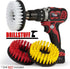 Cleaning Supplies - Drill Brush for Leather, Shower Door, Upholstery, Carpet, and Bathroom Accessories