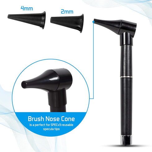 EarClear RX Ear Wash System Full Kit with Otoscope, Rigid Kit, 3 Tips