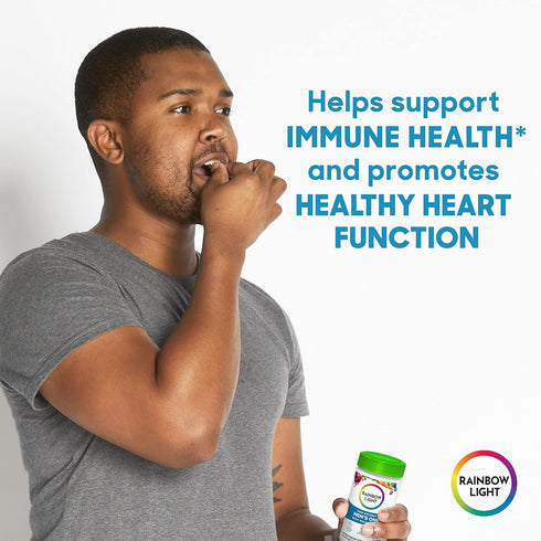 Rainbow Light Multivitamin for Men - Vitamin C, D & Zinc, Probiotics, Men's One Multivitamin Provides High Potency