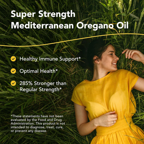 NORTH AMERICAN HERB & SPICE Super Strength Oreganol P73-120 Softgels - Immune System Support - Vegan Friendly Wild