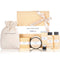 Spa Luxetique Spa Gifts for Women, 6pc Vanilla Gift Set with Body Lotion, Shower Gel, Bubble Bath, Hand Cream