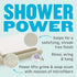 E-Cloth Microfiber Cleaning Cloth Shower Kit, Washable and Reusable Cloths with 100 Wash Guarantee - 1 Pack
