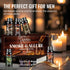 Set, Kit(6x10ML) Men Essential Oils Fragrance Oil for Diffuser, Leather, Tobacco, Cedar, Bourbon Whisky, Bergamot
