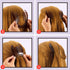 Syhood 12 Pieces Plastic Flexible Interlocking Banana Clips Hair Accessories for Women, 2 Colors - Black, Coffee
