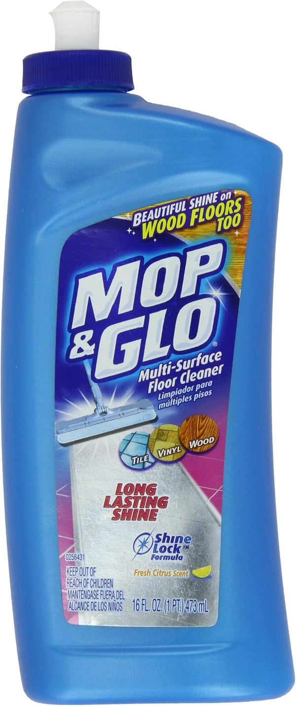 Mop & Glo - Multi-Surface Floor Cleaner 16 Ounce.