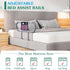 TerseFit 350lbs Adult Bed Rails for Seniors; Bed Rails for Elderly Adults Safety; Bed Cane Stand Assist Bed Rail;