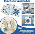 6 Pack Swedish Dishcloths for Kitchen, Reusable Paper Towels with Clips, Absorbent Dish Cloths for Home Cleaning