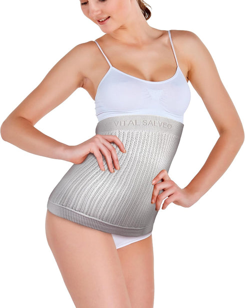 Vital Salveo Circulation Sleeve, Germanium Waist Lumbar/Back, One Size