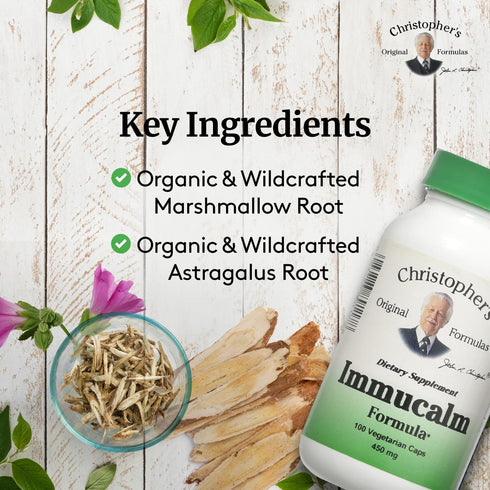 Christopher's Original Formulas Immucalm, Immune Support Supplement for Adults