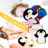 Pad-1.2lb Penguin Microwavable Heating Heating Pads for Cramps &Period Pain Relief for Women & Kids,Soft Pillow Plush