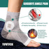 2 Pairs Neuropathy Socks for Women & Men, Ankle Brace for Peripheral Neuropathy & Plantar Fasciitis