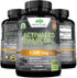 Activated Charcoal Capsules - 1,200 mg Vegan Supplement for Gas & Bloating, Natural Detox from Coconut Shells - 100