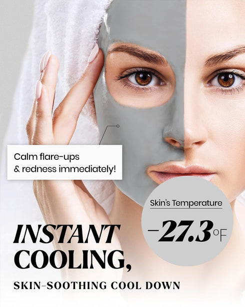 LINDSAY Luxury Magic Modeling Cup Pack | Organic Gel Face Mask Skincare | Hydrating & Deep Cleansing Mask (Charcoal,