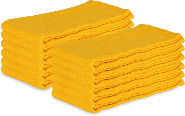 Arkwright Microfiber Huck Towels, Pack of 12, Lint Free Surgical Cleaning Cloths