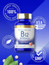 Carlyle Vitamin B-12 5000mcg | 60 Fast Dissolve Tablets | Vegetarian, Non-GMO, Gluten Free