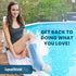 Waterproof Adult Half Leg Cast & Bandage Protector, Reusable, Non-slip Sole, Made in USA