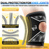 NEVVIS Knee Brace, Patellar stabilizing Knee Brace for Running Knee Support Meniscal Tear Knee Pain, ACL, MCL