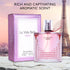 La Vida Bella Roses Eau De Parfum for Women - Floral Amber Fragrance, 100ml Bottle