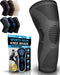 POWERLIX Knee Compression Sleeve, Best Knee Brace for Pain Relief, Support for Running, Basketball, Gym, Sports
