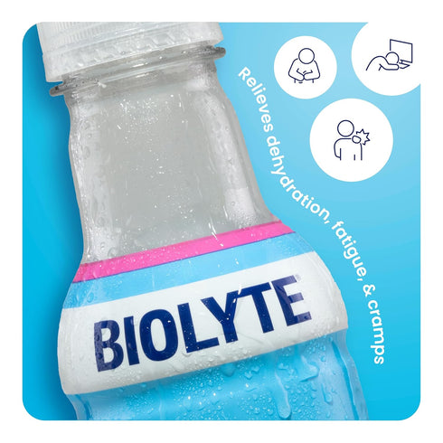 BIOLYTE Electrolyte Drink, IV in a Bottle for Rapid Hydration, Variety Pack, 12-Pack