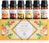 Fruity Essential Oil Set, Premium Pure & Natural Aromatherapy EssentialOils for Home,