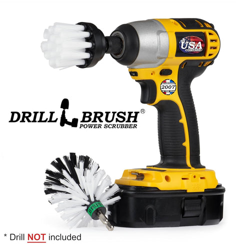Motorcycle Cleaning Kit - Car Cleaning Supplies, Truck Scrubbing Accessories, Drill Brush Wheel Cleaner, Rim Scrubbing