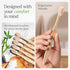 Bamboo Toothbrushes 10 Pack - Eco-Friendly, BPA Free Soft Bristles Natural Wooden Toothbrushes