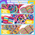 Teenitor Colorful Hair Accessories for Girls, Elastic Hair Ties Set with Clips and Glitter Bobby Pins