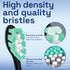 Brushmo Replacement Toothbrush Heads - Compatible with Philips Sonicare Electric Toothbrush, Black, 8 Pack