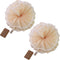 Super Exfoliating Home Spa Weave Loofah Shower Sponge Pouf Mesh Brush - Bath Spa Puff Scrubber Ball (Pack of 2)