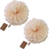 Super Exfoliating Home Spa Weave Loofah Shower Sponge Pouf Mesh Brush - Bath Spa Puff Scrubber Ball (Pack of 2)