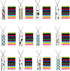 Ucubwfu 12 pcs Essential Oil Necklace, Alloy Aromatherapy Diffuser Necklace, Aromatherapy Pendant