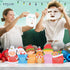 SpaLife Santa's Squad Hydrating Facial Masks, 12 Pack for Moisturizing and Soothing Beauty