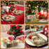 Zhanmai 200 2 Pcs Winter Napkins Paper Bulks Christmas Hand Paper Towels for Bathroom Home Ply Disposable Cocktail
