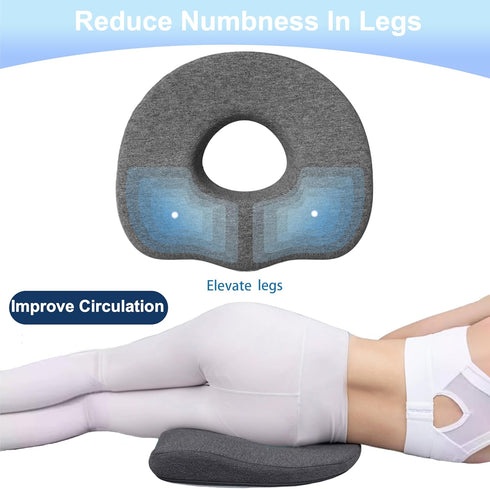 Tailbone Tailbone Bed Sore Cushions For Butt, Bedsore Pressure Relief Pillow for Sleeping and Sitting, Donut Pillow