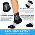 NEENCA Medical Compression Socks - 2 Pairs for Women & Men, Ankle Compression Stockings for Pain Relief, 20-30 mmHg