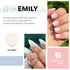 Revel Nail Dip Powder - White Chip Resistant Dip Nail Powder with Vitamin E and Calcium for DIY