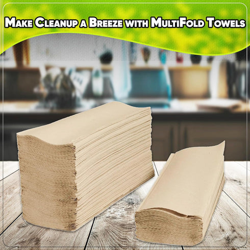 Kraft MultiFold Paper Towels - Case of 2,000ct