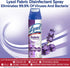 Lysol Fabric Disinfectant Spray, Sanitizing and Antibacterial, Lavender Fields, 15 Fl. Oz (Pack of 3)