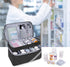 Trunab Medicine Storage and Organizer Bag Empty, Pill Bottle Organizer with Portable Small Pouch, Home First Aid Box