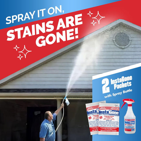 Cleaning Supplies, All Purpose Cleaner Spray, 0.8oz Pack of 2, Hard Water Stain Remover, Multisurface