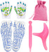 ZYNERY Reflexology Socks with Massage Tool, Acupressure Socks & Gloves for Foot Pain Relief, Women's, Pink