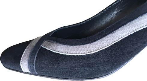 Pedag Suede Shoe Cleaner Brush, German Made, 4-Way Cleaning for Suede Leather Products, 1 Brush