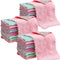 Tihzheoy Reusable Microfiber Kitchen Cleaning Cloths Super Absorbent, Quick-Drying Dish Towels for Kitchen