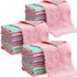 Tihzheoy Reusable Microfiber Kitchen Cleaning Cloths Super Absorbent, Quick-Drying Dish Towels for Kitchen