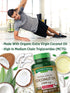 Nature's Truth Coconut Oil Capsules | 100 Softgels | Naturally Occurring MCTs | Non-GMO & Gluten Free